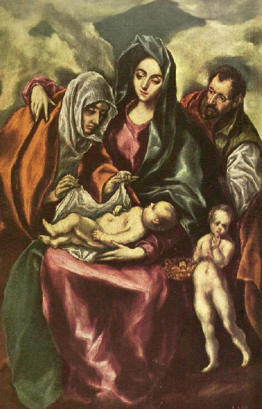 holy family, GRECO, El